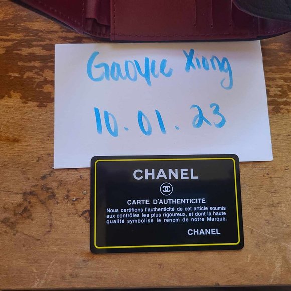 Chanel Quilted Wallet with Authenticity Card and Dust Bag - Picture 3 of 5